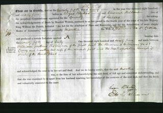 Deed by Married Women - Martha De St. Croix-Original Ancestry