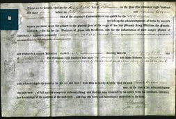 Deed by Married Women - Sarah Bevan-Original Ancestry