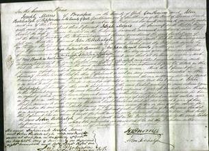 Court of Common Pleas - Rachel Horsfall-Original Ancestry