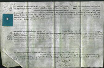Deed by Married Women - Elizabeth Patterson-Original Ancestry