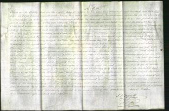 Deed by Married Women - Maria Arnold, Ann Denham and Leah Kellaway-Original Ancestry