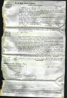 Court of Common Pleas - Sarah Ann Mansell-Original Ancestry