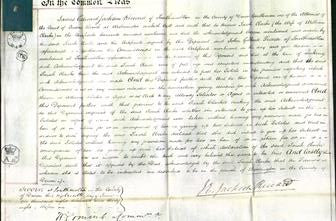 Court of Common Pleas - Sarah Clarke-Original Ancestry