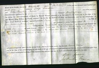 Deed by Married Women - Emma Bayley-Original Ancestry