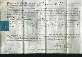 Deed by Married Women - Elizabeth Roper-Original Ancestry