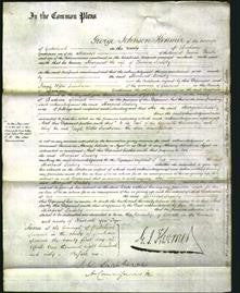 Court of Common Pleas - Margaret Soulsby-Original Ancestry