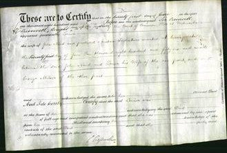 Deed by Married Women - Louisa Nind-Original Ancestry