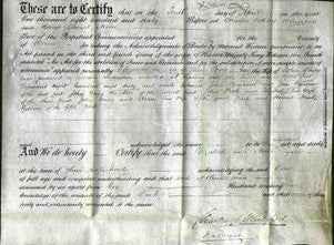 Deed by Married Women - Elizabeth Poole and Ann Grigg-Original Ancestry