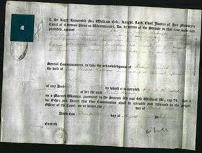 Deed by Married Women - Rosina Harriet Latham-Original Ancestry