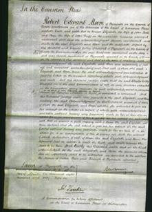 Court of Common Pleas - Elizabeth Poole and Ann Grigg-Original Ancestry