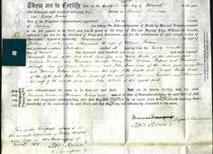 Deed by Married Women - Thomasina Embleton and Thomasina Porteons-Original Ancestry