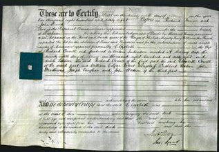 Deed by Married Women - Elizabeth Cowell-Original Ancestry