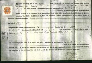 Deed by Married Women - Emma Taylor-Original Ancestry