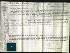Deed by Married Women - Hannah Thong-Original Ancestry