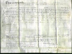 Deed by Married Women - Mary Rew, Jane Rew and Mary Rew-Original Ancestry