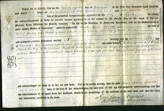 Deed by Married Women - Anna Maria Spencer-Original Ancestry