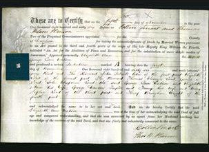 Deed by Married Women - Elizabeth Ann Watson-Original Ancestry