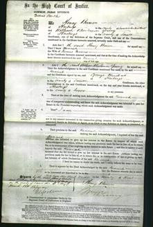 Court of Common Pleas - Hannah Parsons-Original Ancestry