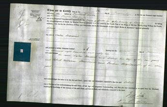 Deed by Married Women - Selina Barwick-Original Ancestry