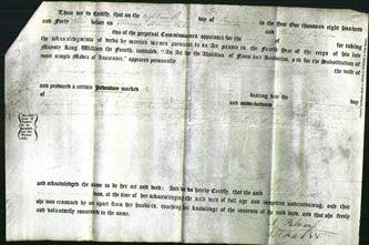 Deed by Married Women - Elizabeth Orde Wade-Original Ancestry