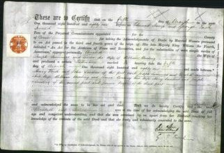 Deed by Married Women - Elizabeth Summers and Louisa Bending-Original Ancestry