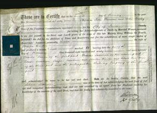 Deed by Married Women - Selina Barker-Original Ancestry