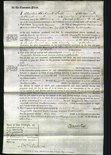 Court of Common Pleas - Elizabeth Barber, Anna Maria Dutchinson-Original Ancestry