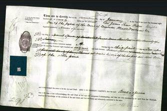 Deed by Married Women - Amelia Spencer-Original Ancestry
