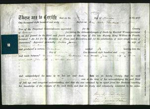 Deed by Married Women - Amelia Jane Fentiman-Original Ancestry