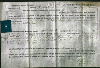 Deed by Married Women - Margaret Shepherd Smith Gyde-Original Ancestry
