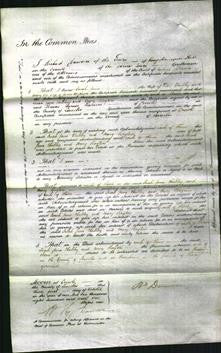 Court of Common Pleas - Sarah Jane Clubley and Mary Hayton-Original Ancestry