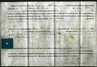 Deed by Married Women - Anne Isabella Fuller-Original Ancestry