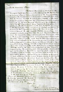 Court of Common Pleas - Elizabeth Ratcliff-Original Ancestry