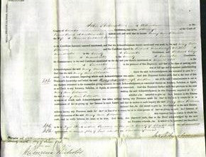 Court of Common Pleas - Mary Ann Robinson-Original Ancestry