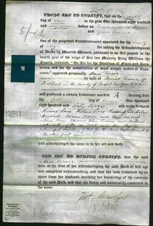 Deed by Married Women - Ann Turner-Original Ancestry