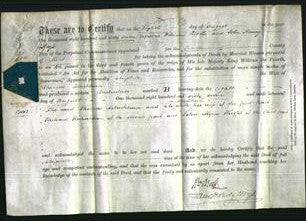 Deed by Married Women - Elizabeth Blackburn-Original Ancestry
