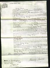 Court of Common Pleas - Fanny Rowell, Mary Stevens and Elizabeth Burnell-Original Ancestry