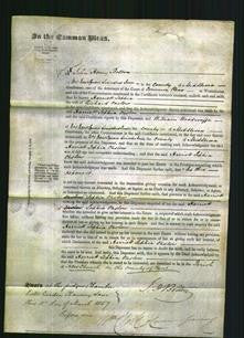 Court of Common Pleas - Harriett Sophia Onslow-Original Ancestry