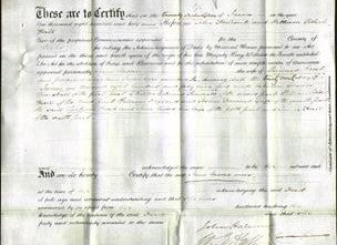 Deed by Married Women - Jane Moore Frost-Original Ancestry
