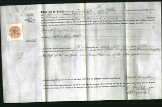 Deed by Married Women - Harriett Boughton-Original Ancestry
