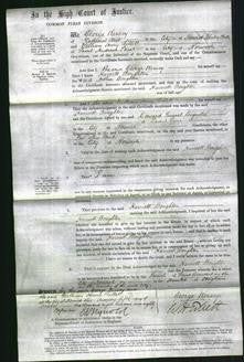 Court of Common Pleas - Harriett Boughton-Original Ancestry