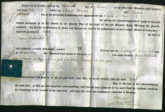 Deed by Married Women - Sarah Buttenden-Original Ancestry