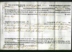Deed by Married Women - Elizabeth Georgiana Boys-Original Ancestry