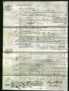 Court of Common Pleas - Elizabeth Georgiana Boys-Original Ancestry