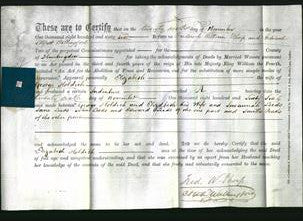 Deed by Married Women - Elizabeth Holdich-Original Ancestry