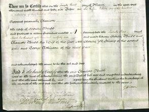 Deed by Married Women - Charlotte Budd-Original Ancestry