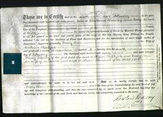 Deed by Married Women - Mary Ann Applegate-Original Ancestry