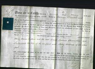 Deed by Married Women - Susannah Cleminshaw-Original Ancestry