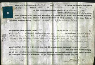 Deed by Married Women - Caroline Edward Whitter-Original Ancestry