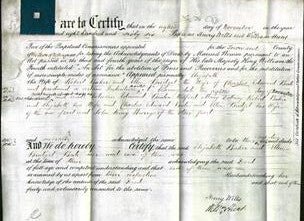 Deed by Married Women - Elizabeth Baker, Ellen Bridget Bate-Original Ancestry
